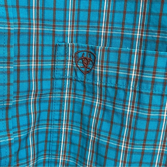 ARIAT / Pro Series Long Sleeve Button Down Size XL - Picture 7 of 13